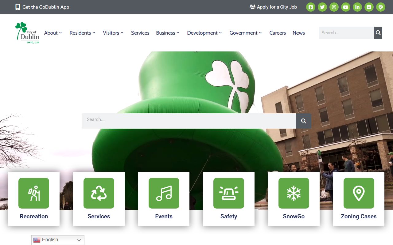 Dublin Ohio city portal for criminal history and public records access