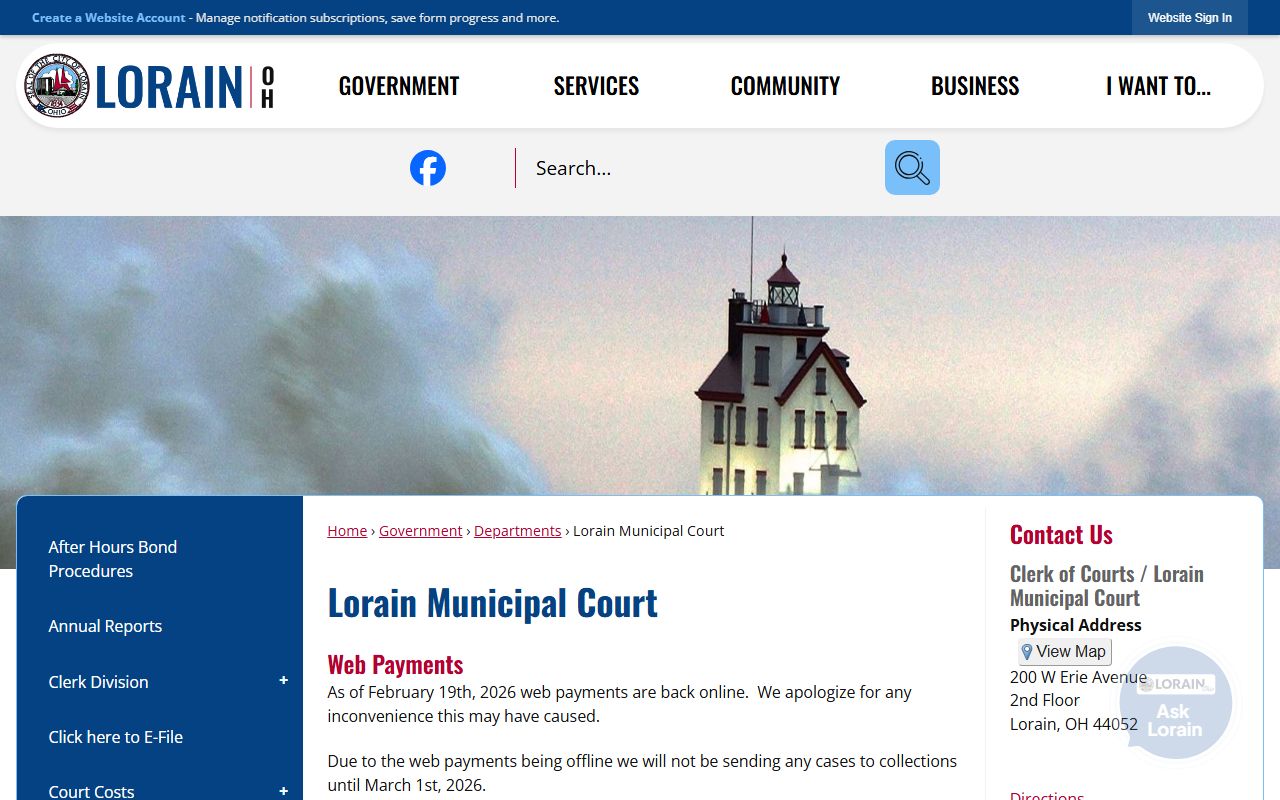 Elyria Ohio criminal history records search resource