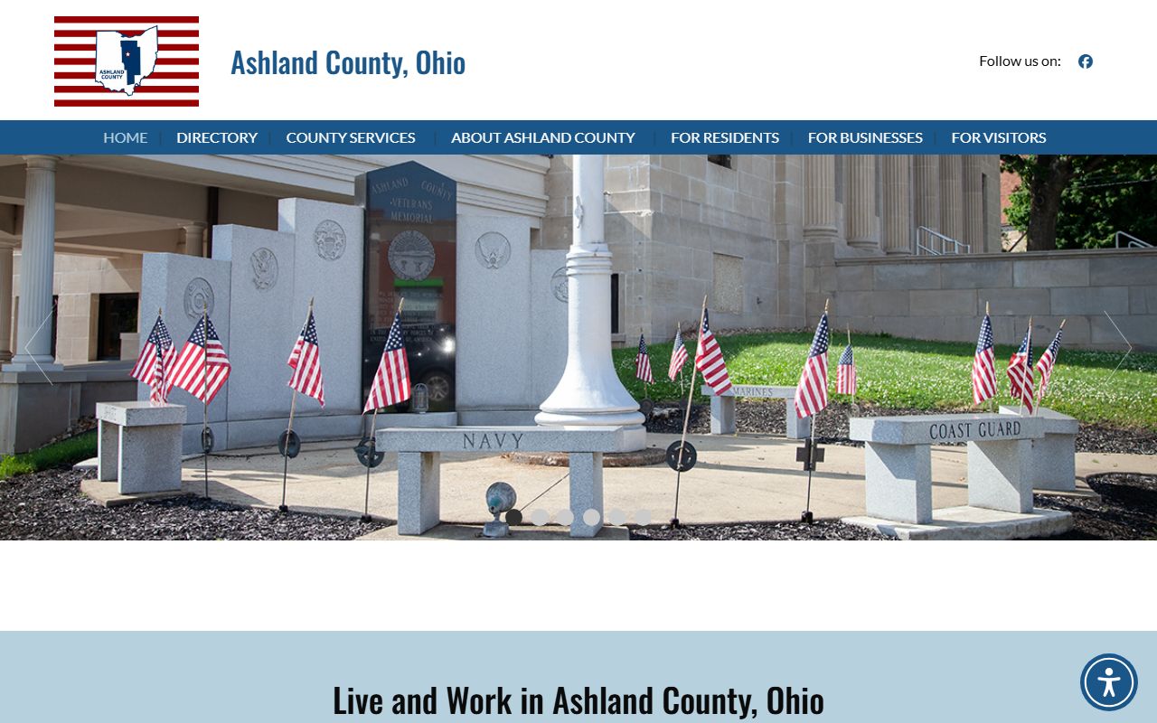 Ashland County Ohio portal for criminal history records