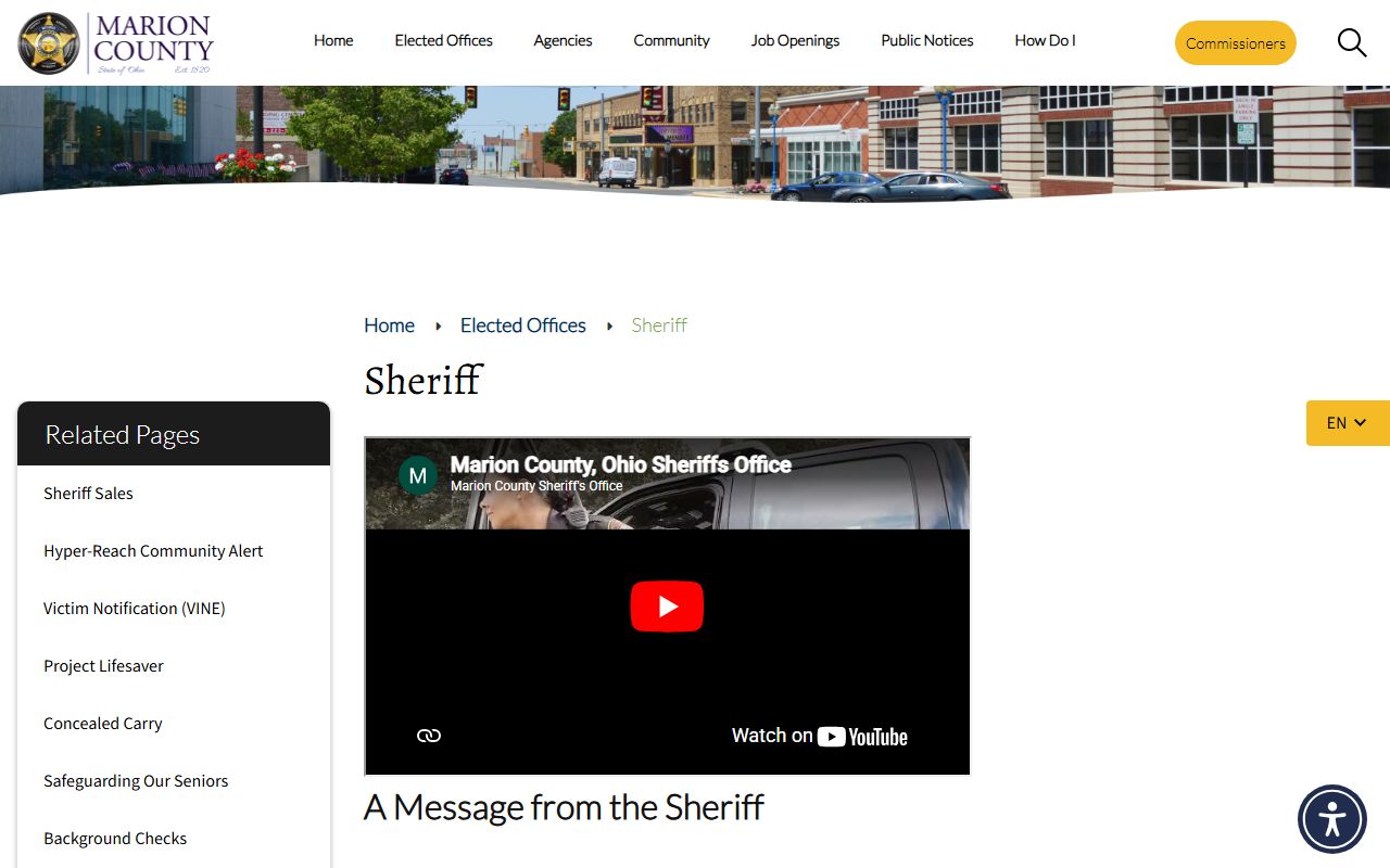 Madison County criminal history research information