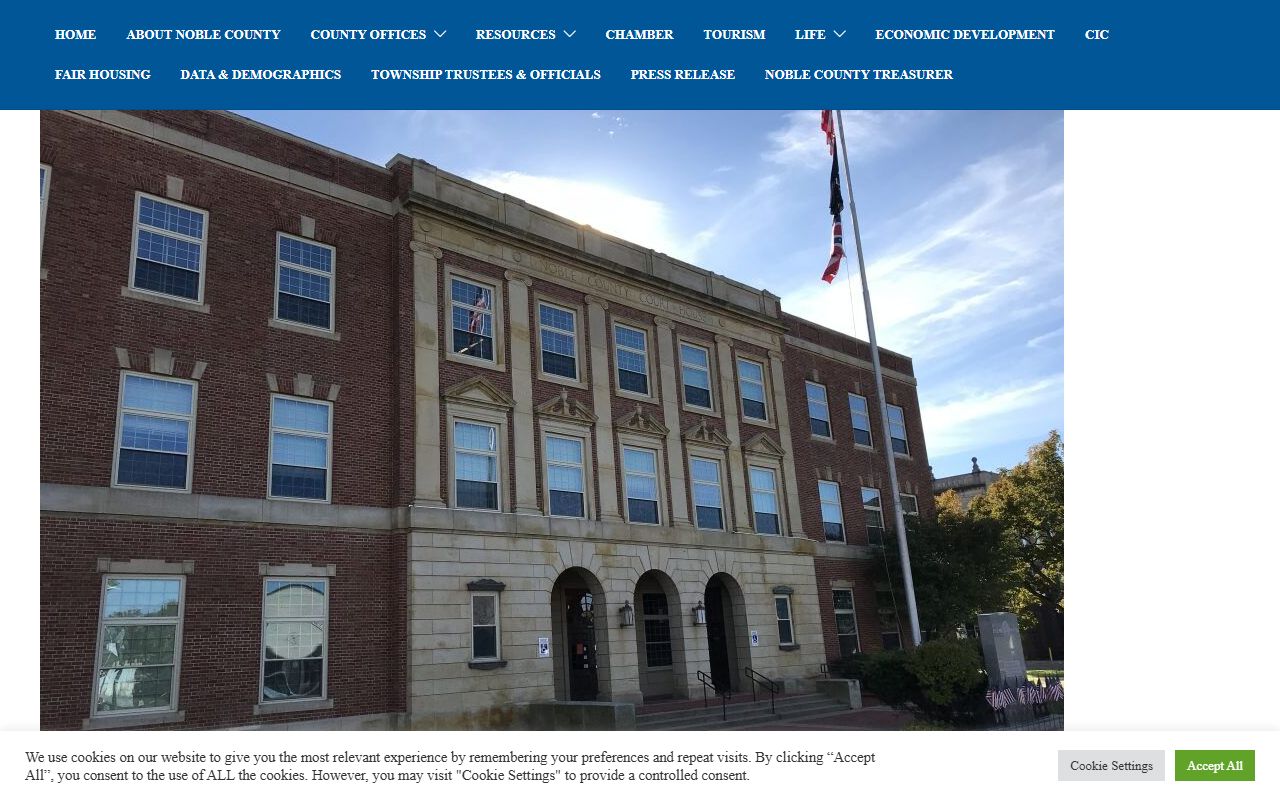 Noble County Ohio government portal for criminal history records