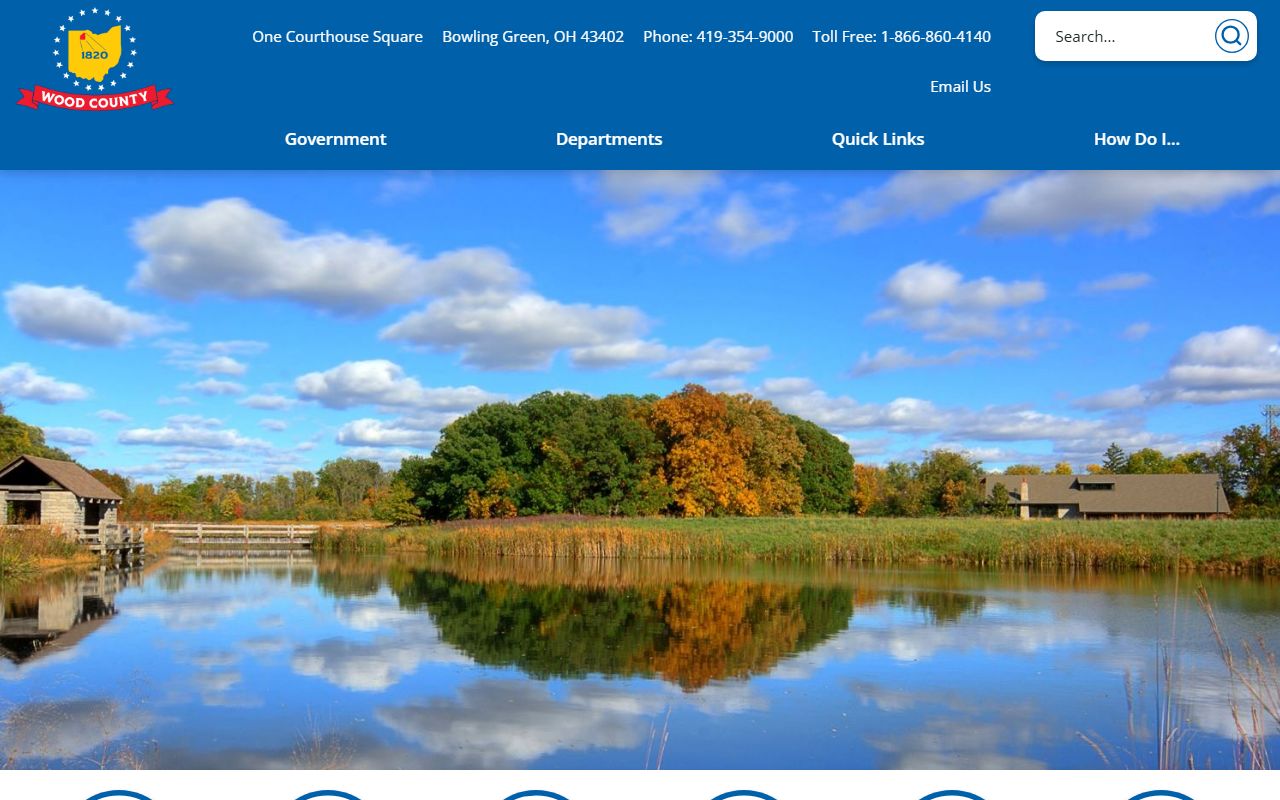 Wood County Ohio government portal for criminal history records